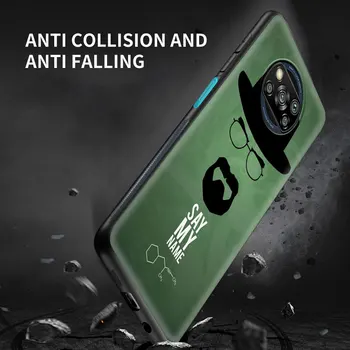 Breaking Bad Kemija Walter White Primeru Telefon za Xiaomi Mi Poco X3 NFC M3 F1 9T 10T Pro Opomba 10 A2 8 Lite 5G 11 CC9 9 11 Pokrov