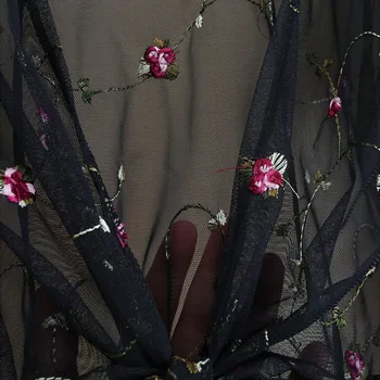 Ženske Jopico Dihanje Poletje Moda Tanko Jakno Plašč Lady Cvetlični Svoboden Čipke Cape Sonce - Zaščitena Poln Rokav Vrhovi