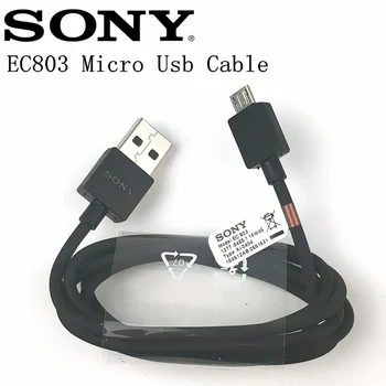 Sony EC803 Original Polnilec Kabel Micro Usb Podatkovni Liniji Hitro Polnjenje Mobilnega Telefona Xperia Z3 Z2 Z1 Z3C Z4 Z5P XP XA
