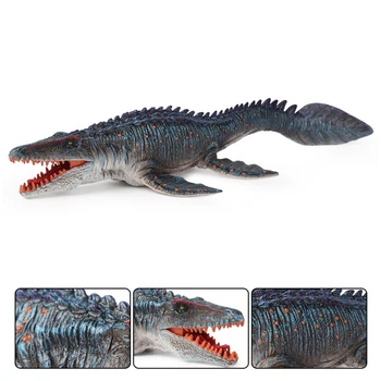 1PC 34 CM Dinozaver Figur Realne Mosasaurus Dinozaver Igrače Plastične Živali Model Izobraževalne Figur Darilo Za Otroke #W0