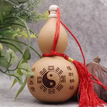 Guanyin Vino Gourd Suho Gourd Obrti Arts Zbirka Diy Steklenico Igrače Darilo Carving Gospodinjski Doodle Posušene Gourd Mini Visi A2D7