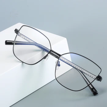 Vintage Kvadratnih obravnavi Očala Žensk 2021 Nov Modni Pregleden Objektiv Mačka Oči Presbyopic očal Okvir za Ženske očala
