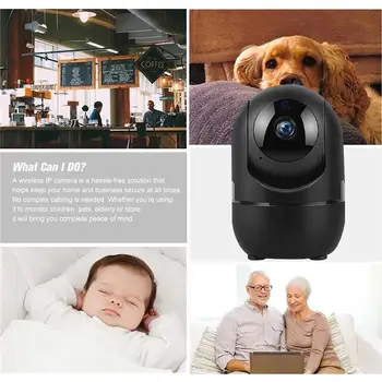 IP Kamere Original 1080P Oblak HD WiFi Auto Tracking Fotoaparat Baby Monitor Noč Vizija Varnosti Domov Nadzor wifi Kamera