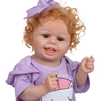 22 Palčni Kawaii Newborn Baby Lutke Videti Resnično Silikonski Vinil Prerojeni Lutke Otroka Playmates Fidget Igrače Za Otroke, Darila Za Rojstni Dan