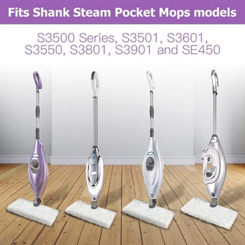 8PCS Zamenjava Steam Mop Blazine za Shark Steam Mop Blazine Združljiv z S3500 Serije S3501 S3601 S3550 S3901 S3801