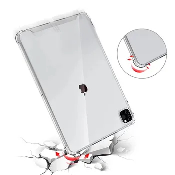 Jasno Ohišje za iPad Pro 11 11 inch primeru Anti-padec mehko TPU silikon tablet cover za Apple iPad Pro 11 2018 2020 2021 tpu Lupini