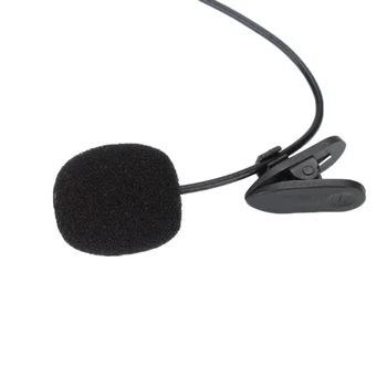 Clip-on Mikrofon River Mini Audio Mikrofon Za Računalnik 3,5 mm Lavalier Ovratnik Kondenzatorja River IPhone Snemanje PC Dropship
