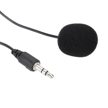 Clip-on Mikrofon River Mini Audio Mikrofon Za Računalnik 3,5 mm Lavalier Ovratnik Kondenzatorja River IPhone Snemanje PC Dropship