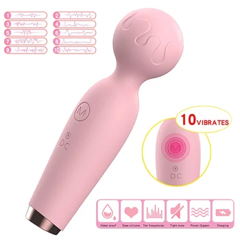 G Spot Vibrator Rabbit Vibrator za Ženske Dvojno Vibracij, Vodotesno Silikonsko Ženske Vagine, Klitoris Massager Sex Igrače Za Ženske