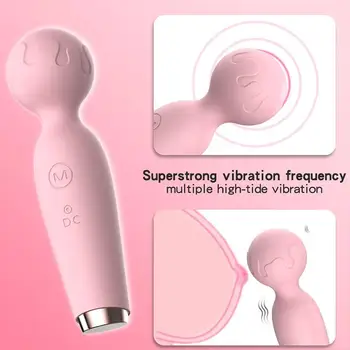 G Spot Vibrator Rabbit Vibrator za Ženske Dvojno Vibracij, Vodotesno Silikonsko Ženske Vagine, Klitoris Massager Sex Igrače Za Ženske