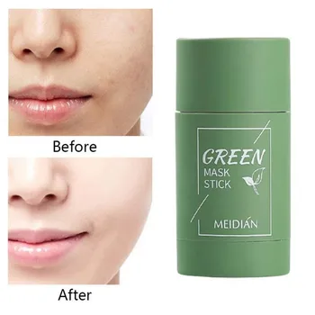 Zeleni Čaj Za Čiščenje Z Glino Palico Masko Za Akne, Čiščenje Lepoto Kože, Zeleni Čaj Vlažilne Vlažilna Zob Nega Obraza