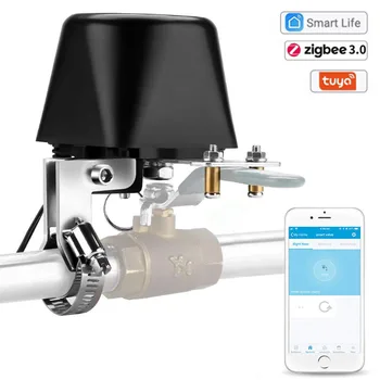 Tuya Smart Življenje Zigbee Pipo, Vodni Plin Ventil Stikalo za Brezžični Krmilnik Cevi Robot Glasovni Nadzor Podporo Alexa Google Domov DIY