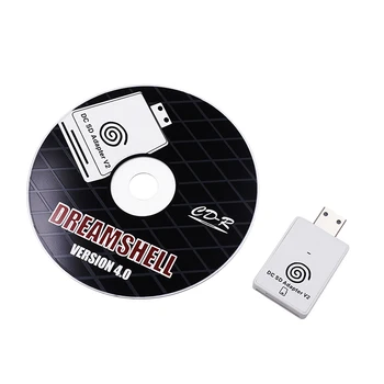 Za Sega Dreamcast SD Kartic Napajalnik w/CD DreamShell Boot Loader Nadgradnjo SD TF Card Reader Pretvornik za Sega Dreamcast VMU