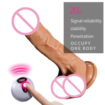 Opozarjanje z Vibrator S 360° Vrtljivost -Adorime 178mm 10 Močne Vibracije Napolnite Realne Sesalni Sex Igrače Za Ženske