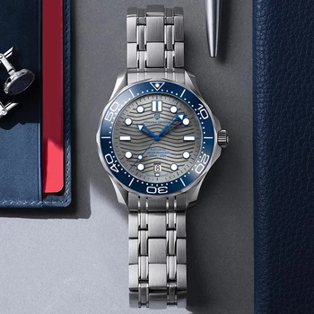 2021 Novega MODELA PAGANI Val Moške Mehanska ura Luksuzni avtomatska ura za moške NH35 Sapphire kristalno Potop ročno uro ura moški