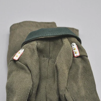 1:6 Lestvici Vojak Dolg Plašč Oblačila Model za 12 cm Dejanje Slika