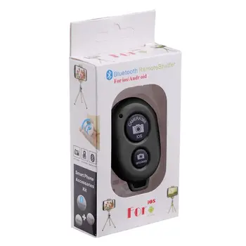 Mini Brezžična Bluetooth Daljinsko upravljanje Sprožilec Fotoaparata Selfie Self-timer za Samsung Galaxy S20 S20+ S10 S10+ S9 Plus S9 S8 S8+