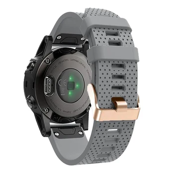 Za Garmin Fenix 6S 5S Watchband 20 mm Zapestnica Trak Fenix 6s Pro 5s Plus Watch Pas Silikonski Hitro menjavo Zapestje BandCorrea