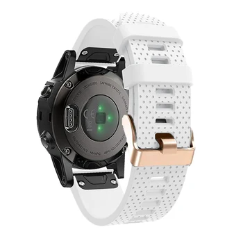 Za Garmin Fenix 6S 5S Watchband 20 mm Zapestnica Trak Fenix 6s Pro 5s Plus Watch Pas Silikonski Hitro menjavo Zapestje BandCorrea