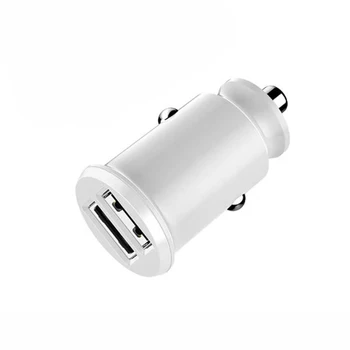 Mini USB Avto Polnilec Adapter 3.1 S Digitalni LED Zaslon Univerzalni Dvojno USB Telefon, Avto Polnilec