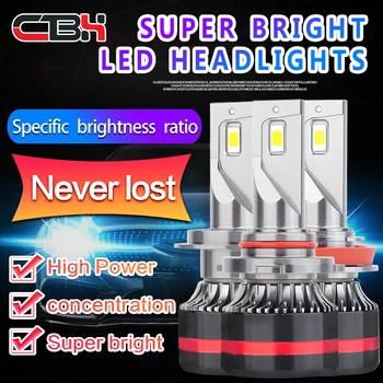 Avto headligh LED ligh H4 H7 avtomobilskih žarometov žarnica 32000 lm 6500 k H1 H3 H11 H13 H27 HB3 HB4 9006 9007 9005 880 zaženite samodejno