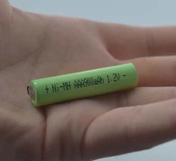 PALO 2-16pcs AAA 900mAh 1,2 V NIMH Polnilne Baterije Zeleno Lupino Varjenje z Zavihki Za Philips Električni Brivnik Britev Toothbrus
