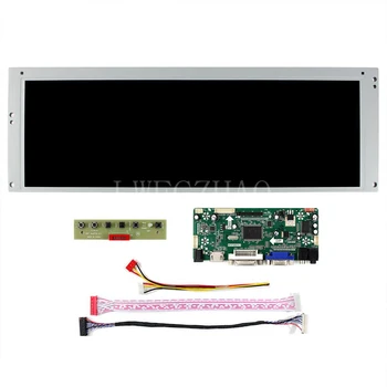 Orignal LQ123K1LG03 M. NT68676 HDMI+DVI+VGA Contorll Odbor Monitor S 12.3 palčni, 1280*480 LCD LED zaslon za Zamenjavo