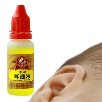Ear Acute Otitis Kapljice za Uho Tinitus Gluhost Boleče Kitajski Zeliščni Medicini za Osebno Zdravje, Izdelki za Nego Orodja 15ml