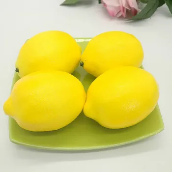 1pcs Umetno Limone In Limete, Ponarejenega Sadje Limone Umetno Veren Simulacije Limone Za Domačo Hišo Kuhinja Stranka Dekoracijo