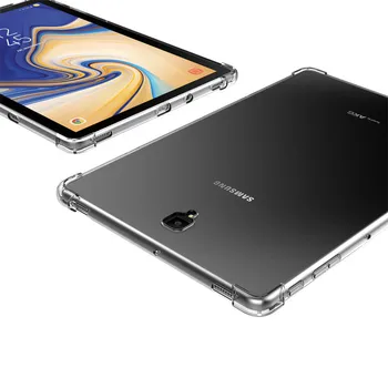 Za Samsung Tab S6 Lite P610 Primeru Prozoren Silikonski Pokrovček Za Samsung Tab S6 10.5 T860 T870 S7 T970 S7 Plus Kartico A7 10.4 T500
