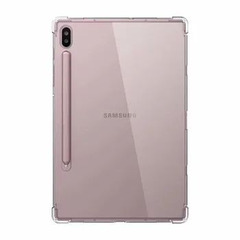 Za Samsung Tab S6 Lite P610 Primeru Prozoren Silikonski Pokrovček Za Samsung Tab S6 10.5 T860 T870 S7 T970 S7 Plus Kartico A7 10.4 T500