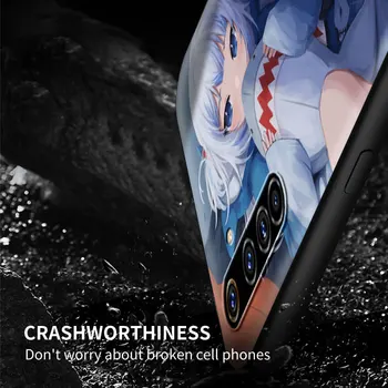 Gawr Gura Hololive Anime Dekle Silikonski Primeru Telefon za Realme C3 5 6 6i 7 C11 XT X7 X50 7 Svetovne Q2 Q2i Pro 5G Kritje Lupini Coque