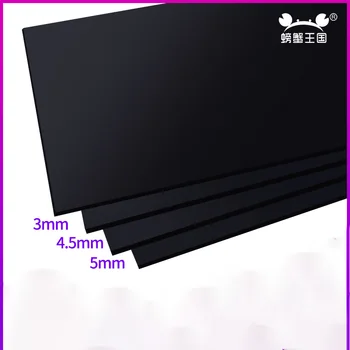 5pcs Black board PVC pena odbor gradbeni pesek tabela izdelavo modelov ročno DIY materialov 200*300mm