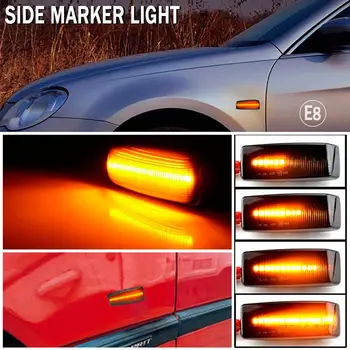 Za Mercedes Benz C E S KA W201 RAZRED 190 W202 W124 W140 R129 Dinamično Blinker Indikator LED Vključite Signal Strani Marker Svetlobe