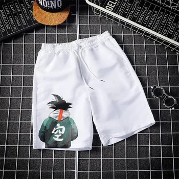 2020 Novo Goku hlače moški plima poletje hip-hop 5 pet-točka hlače plima blagovne znamke, velikosti svoboden plaža hlače nekaj športne Hlače