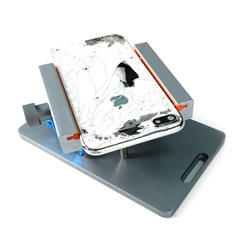Univerzalni Vrtljiv Nosilec Držalo Za iPhone X 11 12 Pro Max Zdrobljen Nazaj Zadnje Steklo Ohišje matična plošča Baterije Orodje za Popravilo