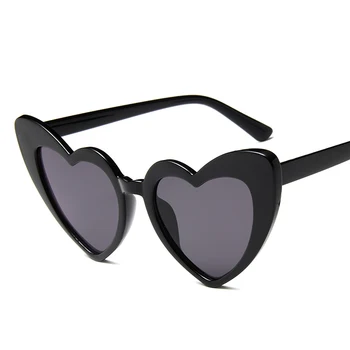 Moda V Obliki Srca Sončna Očala Ženske V Obliki Srca Sončna Očala Kovinski Velik Okvir Stranka Osebno Očala Potovanja Igra Zrcalne