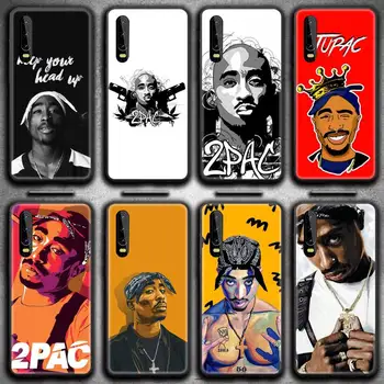 Hiphop Rap Pevec 2Pac Tupac Shakur Primeru Telefon za Huawei P20 P30 P40 lite E Pro Mate 40 30 20 Pro P Smart 2020