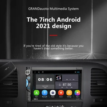 2din avtoradio HD Multimedijski Predvajalnik Videa, GPS, Bluetooth, FM Radio Za Univerzalno Sistema Android Avto Radio Podporo Kamera Zadaj