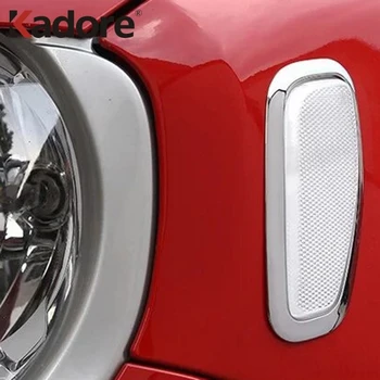 Strani Vključite Opozorilne Luči Kritje Trim Nalepke Za Jeep Renegade 2016 2017 2018 2019 ABS Chrome Avto Styling Dodatki