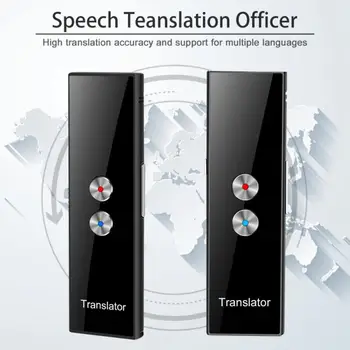 Prenosni Mini Brezžična Pametna Prevajalec 68 Jezikov, dvosmerni Realnem Času Instant Glas Prevajalec APLIKACIJO Bluetooth, združljiva