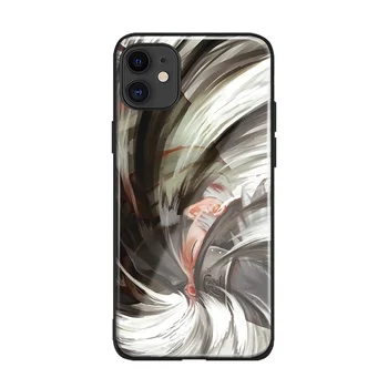 Kakashi Hatake Anime Kaljeno Steklo Mehki Silikonski Primeru Telefon Za iPhone SE 6s 7 8 Plus X XR XS 11 Pro Max Kritje Lupini