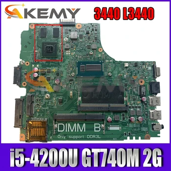 ZA Dell Latitude 3440 L3440 Prenosni računalnik z Matično ploščo DL340-HSW 13221-1 Mainboard Z i5-4200U GT740M 2G-GPU CN-0R2FHP 0R2FHP R2FHP