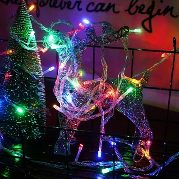 3*AA baterije garland niz luči, Božični luči, dekorativni LED luči garland, ki so primerne za poroke, zabave in počitnice