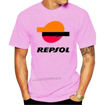 Novo Repsol Logo majica črna bela tshirt moški brezplačna dostava
