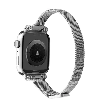 Novo Milan Zapestnica je primerna za Apple Watch 6SE iz nerjavečega jekla šport dihanje 38/40/42/44 iWatch 5 4 3 watch dodatki