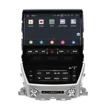 10.1 inch Android avto radio, DVD predvajalnik Za Toyota Land cruiser GXR VXR 2008-2021 GPS Navigacija Igralec 2din