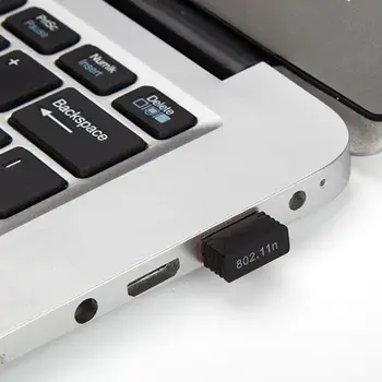 Prenosni Mini Omrežno Kartico USB 2.0, WiFi Brezžični vmesnik n/g/b Adapter 802.11 Omrežja RTL8188EU Za PC 150Mbps LAN Namizje H7D7