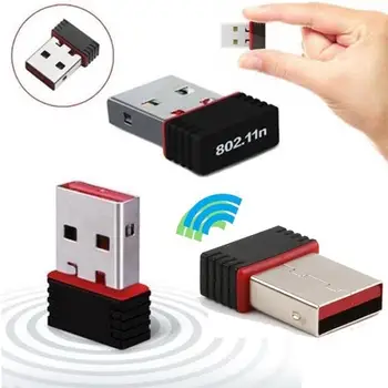 Prenosni Mini Omrežno Kartico USB 2.0, WiFi Brezžični vmesnik n/g/b Adapter 802.11 Omrežja RTL8188EU Za PC 150Mbps LAN Namizje H7D7