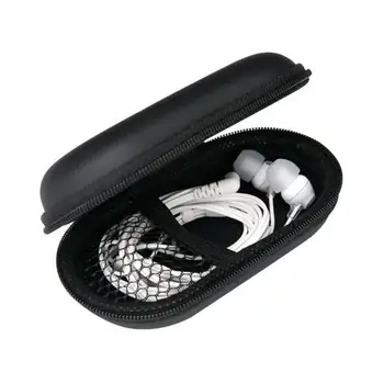 Prenosna Škatla za Shranjevanje Lupini Nosijo Slušalke Slušalke Primeru Zajema Potovalna Torba Za Mobilne Brezžične Slušalke, MP3, MP4 Slušalke